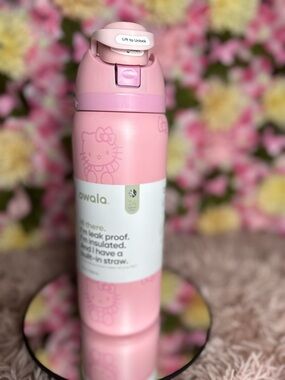 Pink Insulated Water Bottle